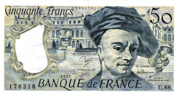 Frankreich 50 Francs 1991