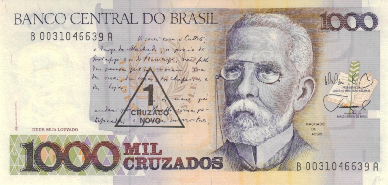 Brazil 1000 Cruzados