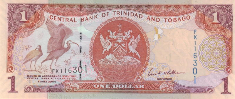 Trinidad und Tobago 1 und 5 Dollar 2006