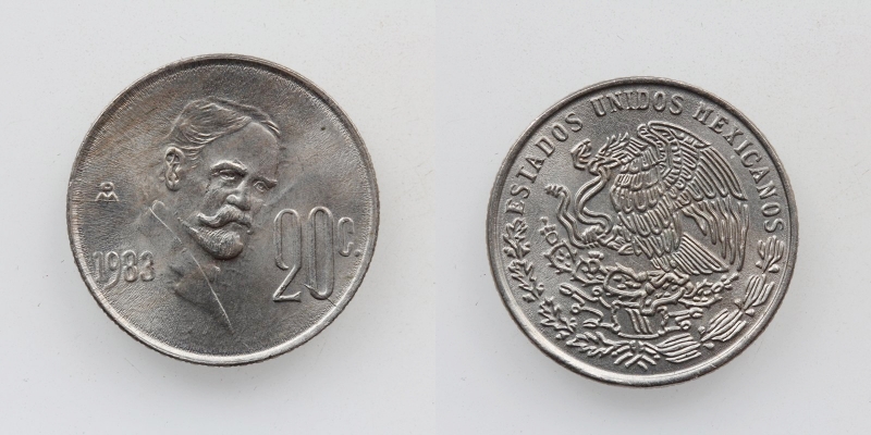 Mexiko 20 Centavos 1983