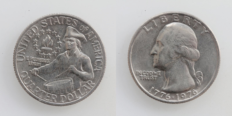 USA Quarter Dollar 1976