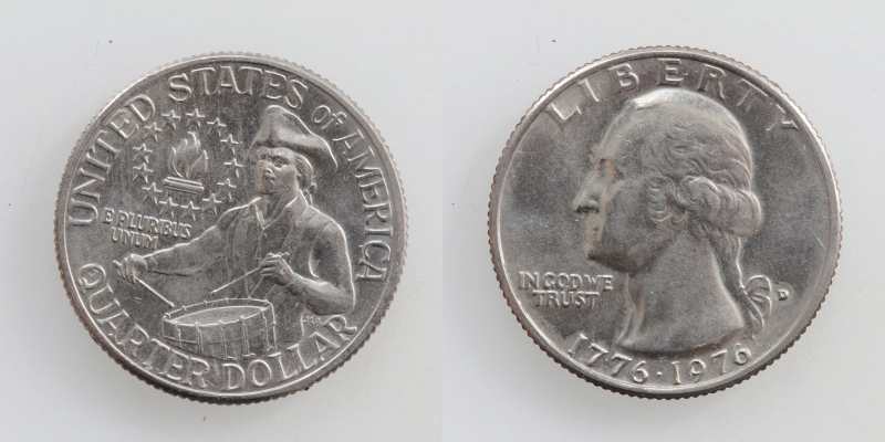 USA Quarter Dollar 1976 D Denver