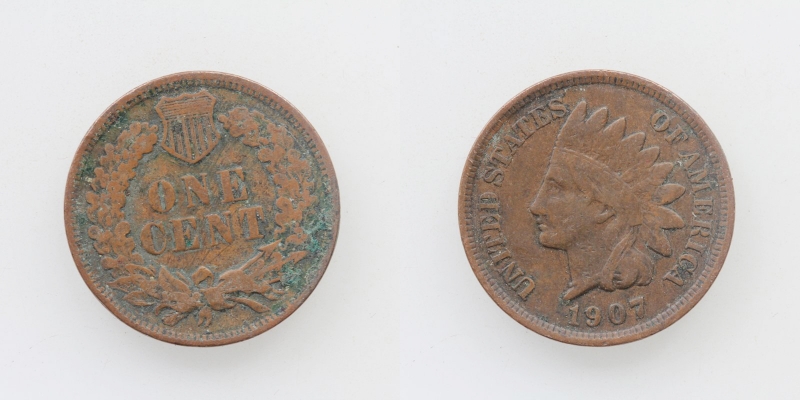 USA One Cent 1907