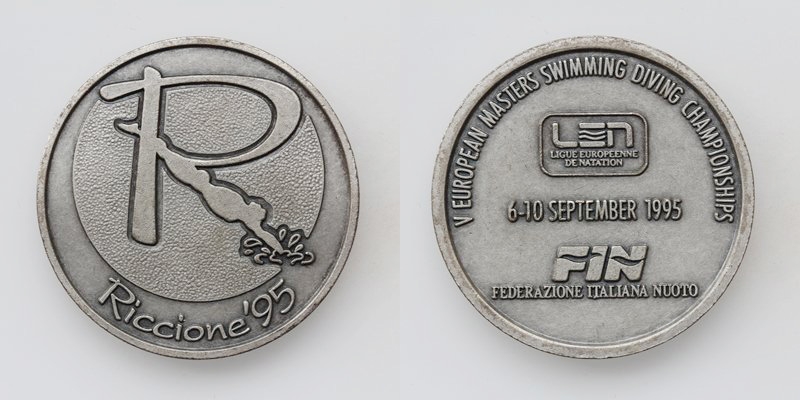 Italien Medaille Schwimmweltmeisterschaft 1995 Riccione