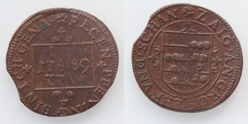 Tirol EH Ferdinand II. 1564-1595 Rechenpfennig o.J. Hall