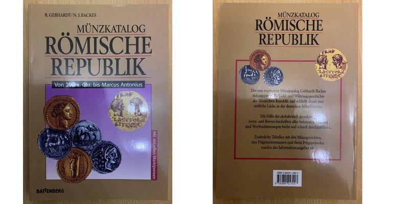 Münzkatalog Römische Republik von 290 v.Chr. Bis Marcus Antonius