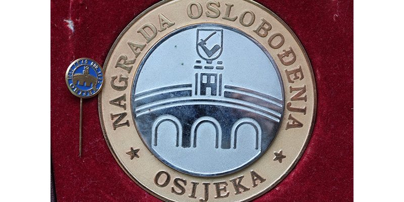 Kroatien Osijek AE-Medaille "Nagrada oslobodenja Osijeka" o.J.