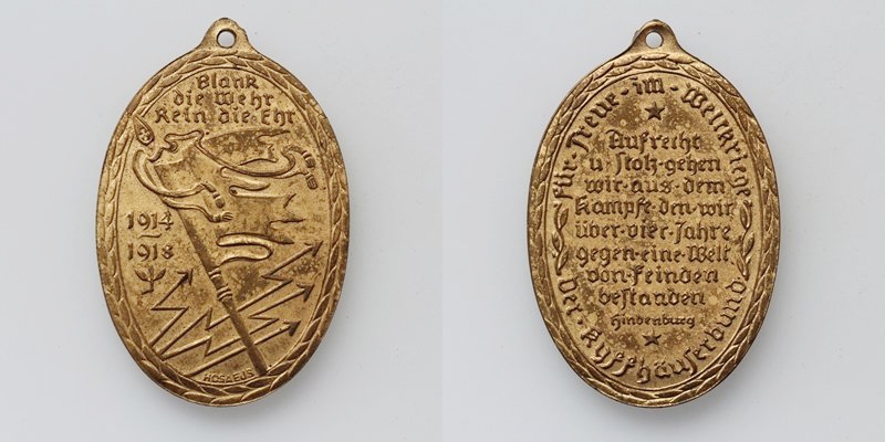 Deutschland Kyffhäusermedaille 1914-1918