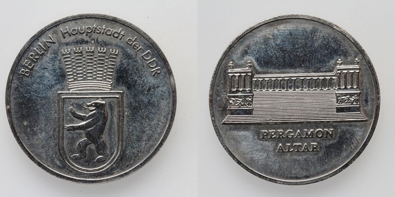 DDR Medaille Berlin Pergamon Altar o.J.