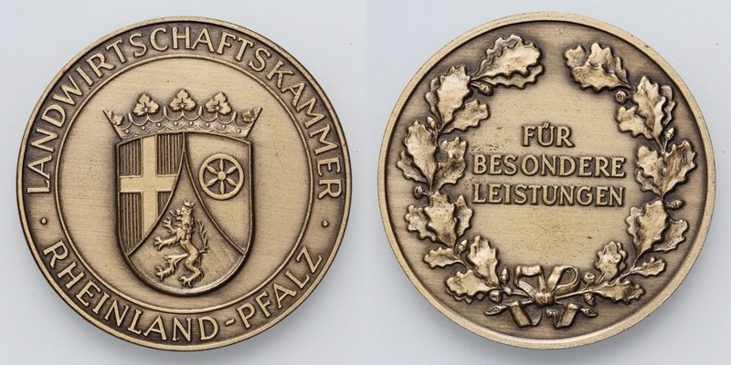 AE-Medaille Landwirtschaftskammer Rheinland-Pfalz o.J.