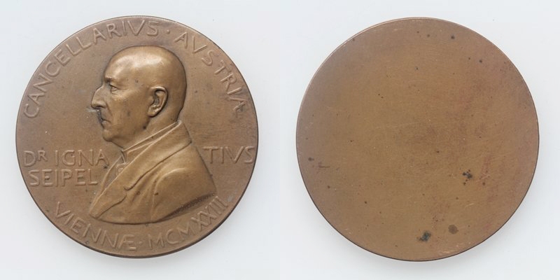 AE-Medaille Dr. Ignaz Seipel 1923 Wien