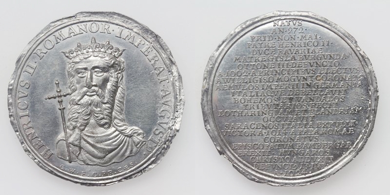 Zinnabschlag Heinrich II. 1002-1024 o.J.