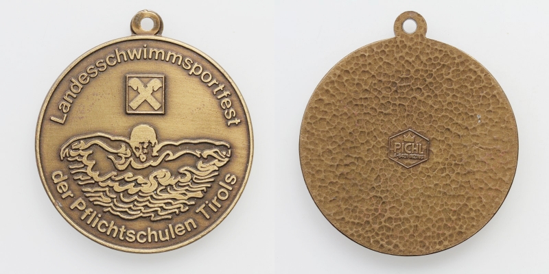 Medaille Landesschwimmsportfest der Pflichtschulen Tirols o.J.