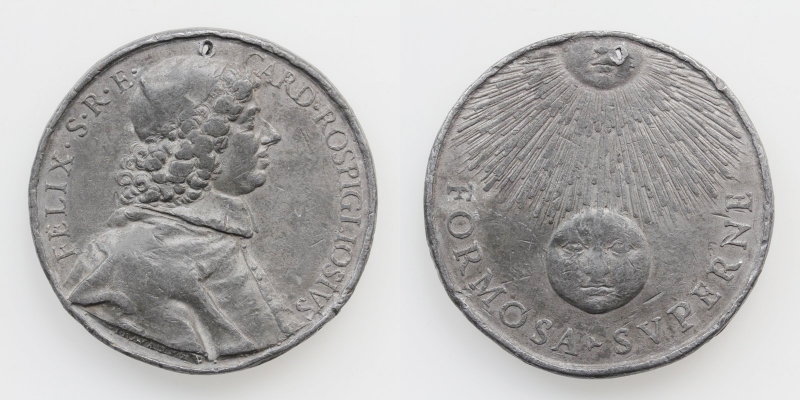 Vatikan Medaille Cardinal Félix Rospigliosi 1639-1688 o.J.