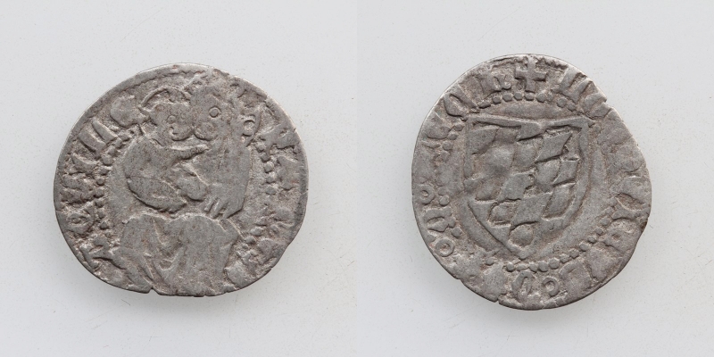 Italien Aquileia Antonio II. 1402-1411 Soldo/Denar o.J.