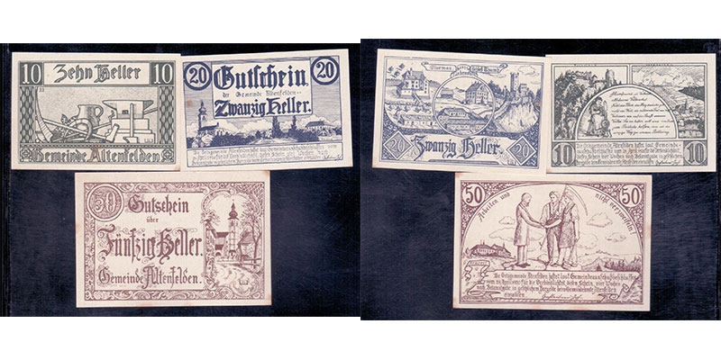 OÖ Notgeld Gemeinde Altenfelden 1920