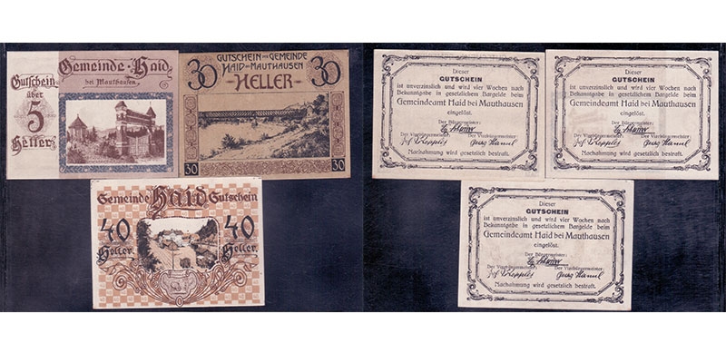 OÖ Notgeld Haid bei Mauthausen 1920