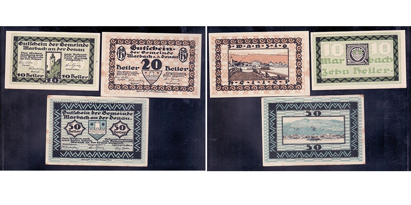 NÖ Notgeld Gemeinde Marbach an der Donau 1920