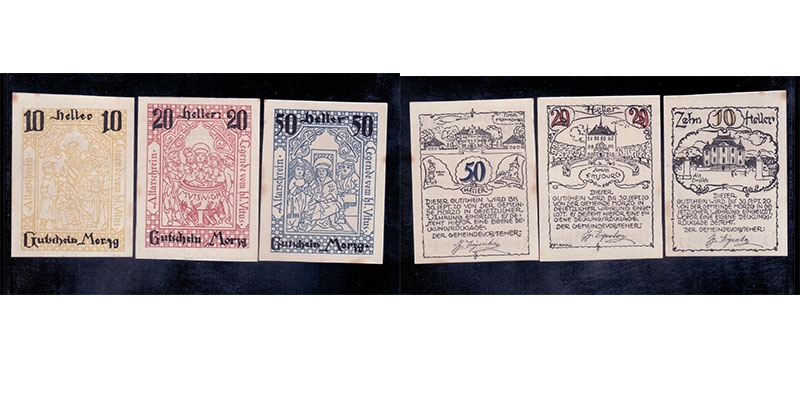 Salzburg Notgeld Gemeinde Morzg 1920