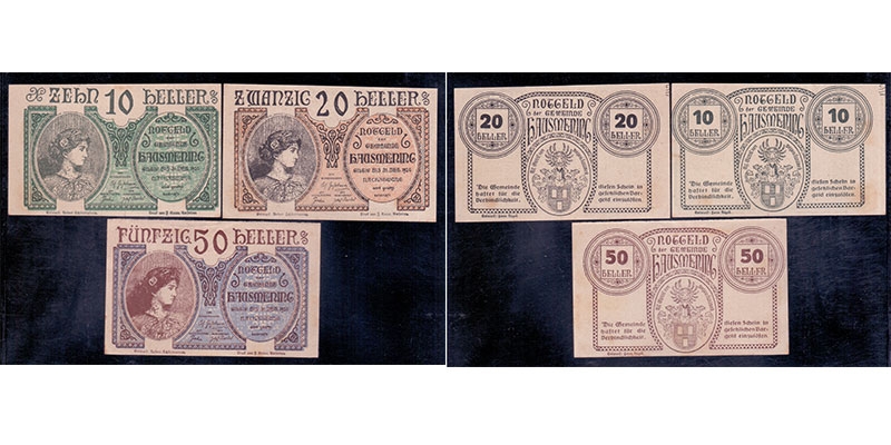 NÖ Notgeld Gemeinde Hausmening 1920