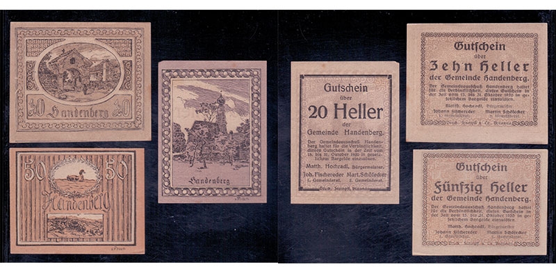 OÖ Notgeld Gemeinde Handenberg 1920