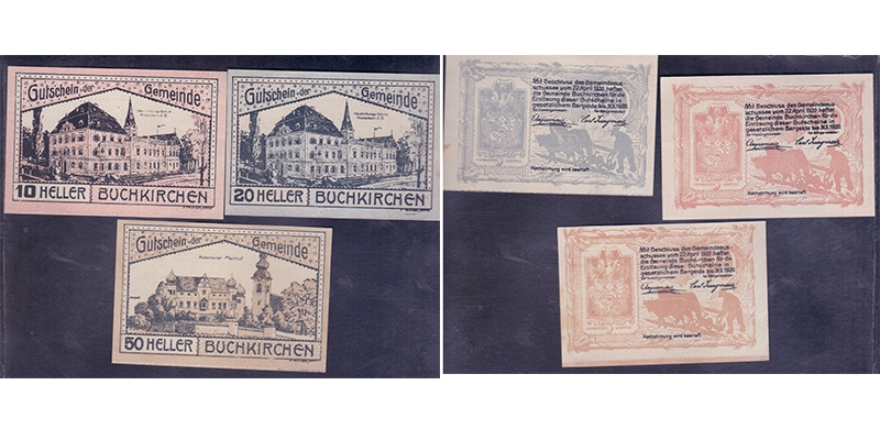 OÖ Gutschein Gemeinde Buchkirchen 1920