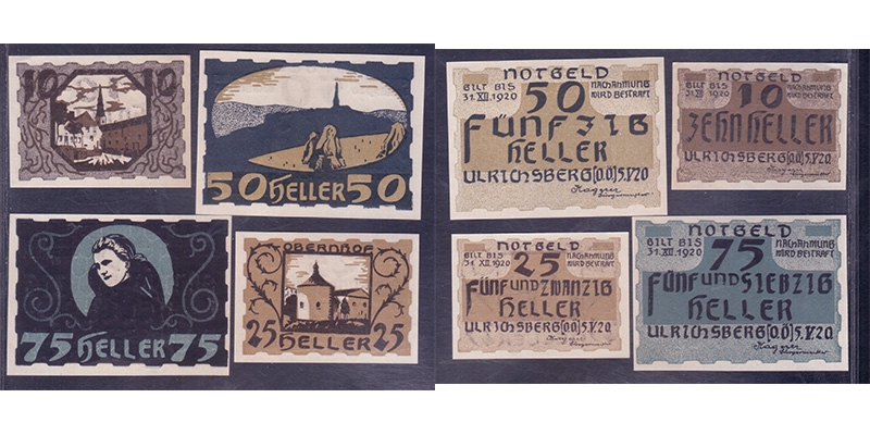 OÖ Notgeld Gemeinde Ulrichsberg 1920