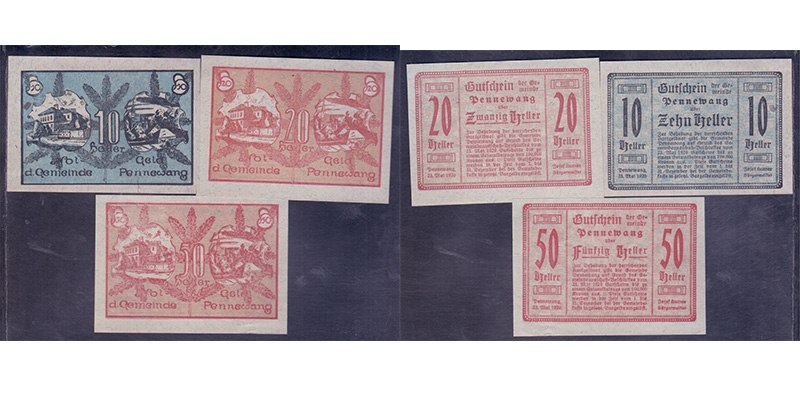 OÖ Notgeld Gemeinde Pennewang 1920