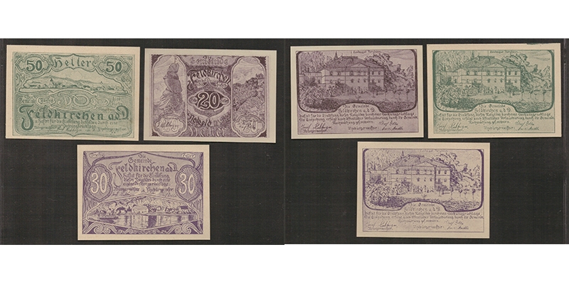 OÖ Notgeld Gemeinde Feldkirchen a/d Donau 1920