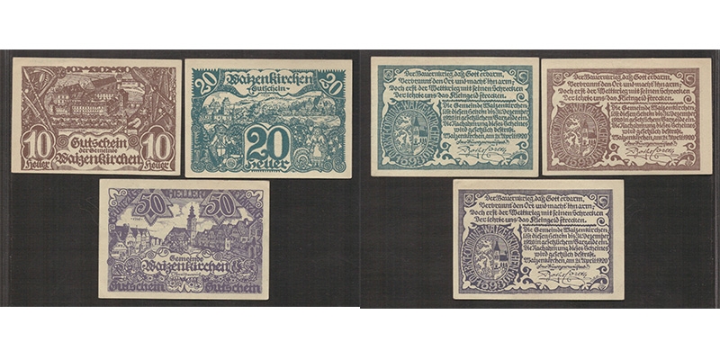 OÖ Gutschein Gemeinde Waizenkirchen 1920