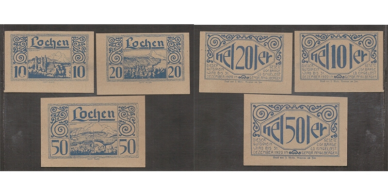 OÖ Gutschein Gemeinde Lochen 1920