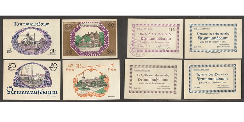 NÖ Notgeld Gemeinde Krummnussbaum 1920