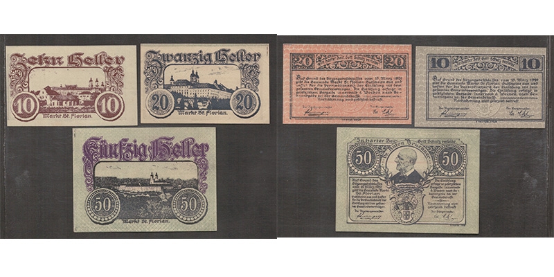 OÖ Notgeld Gemeinde St. Florian 1920