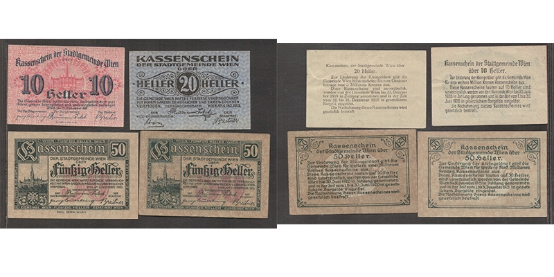 Kassenschein der Stadtgemeinde Wien 1920