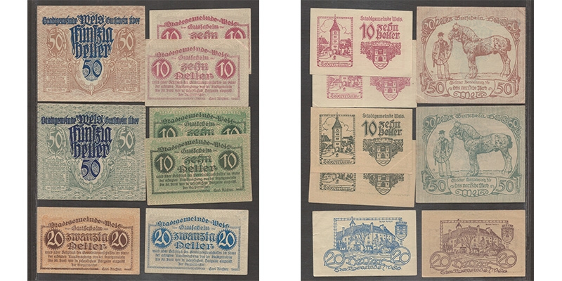 OÖ Notgeld Stadtgemeinde Wels 1920