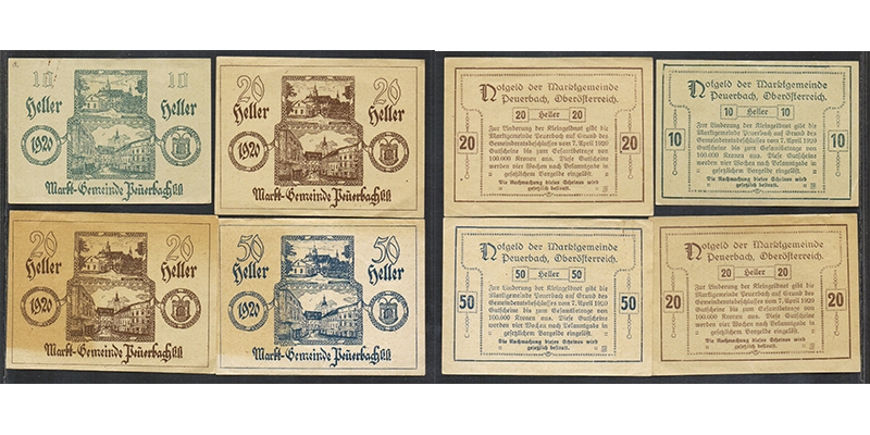 OÖ Notgeld Marktgemeinde Peuerbach 1920