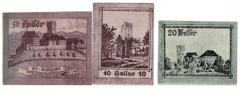 OÖ Notgeld Gemeinde Arbing 1920