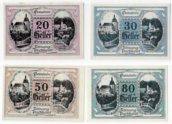 OÖ Notgeld Gemeinde Attnang-Puchheim 1920 II. Auflage