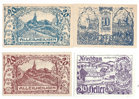 OÖ Notgeld Gemeinde Allerheiligen 1920