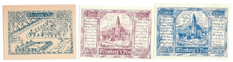 OÖ Notgeld Gemeinde Altenburg bei Perg 1920