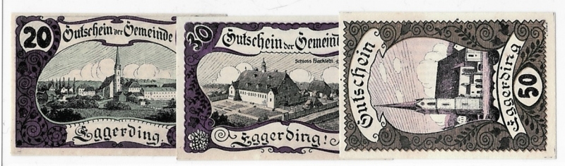 OÖ Notgeld Gemeinde Eggerding 1920