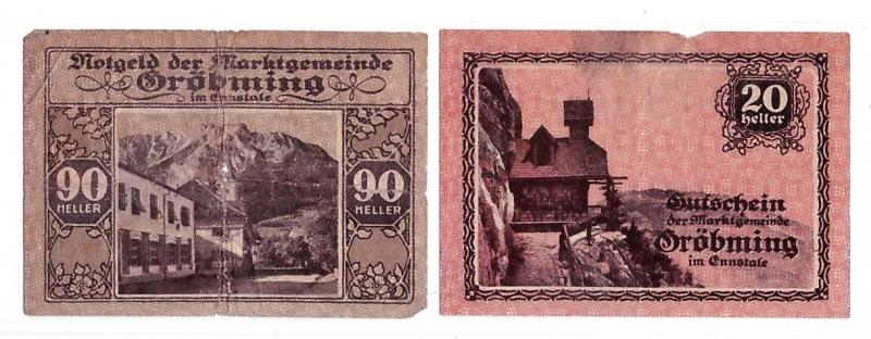 Steiermark Notgeld Marktgemeinde Gröbming 1920