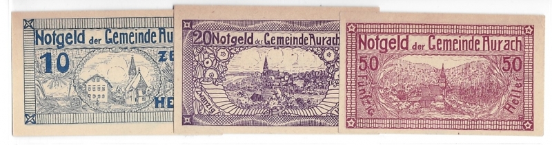 OÖ Notgeld Gemeinde Aurach 1920