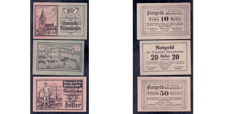 OÖ Notgeld Kleinmünchen 1920