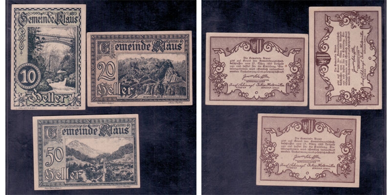 OÖ Notgeld Klaus 1920