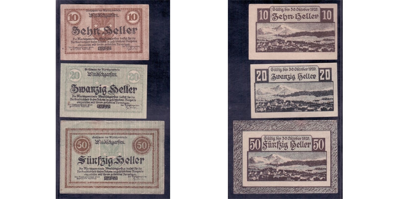 OÖ Notgeld Windischgarsten 1920