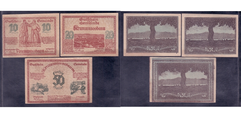 NÖ Notgeld Krummnussbaum 1920