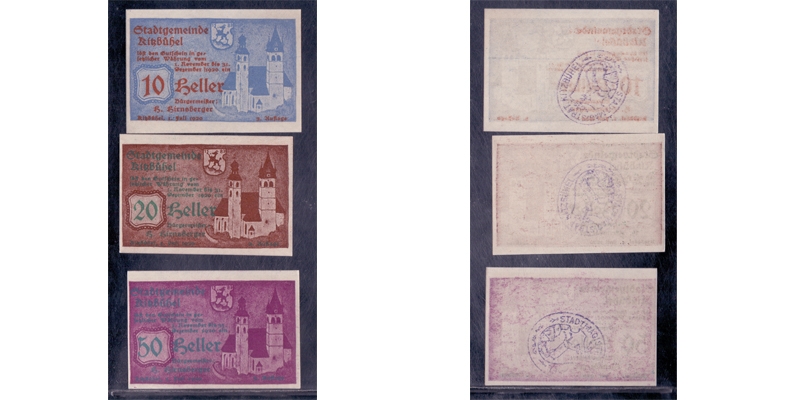 Tirol Notgeld Kitzbühel 1920 3. Auflage