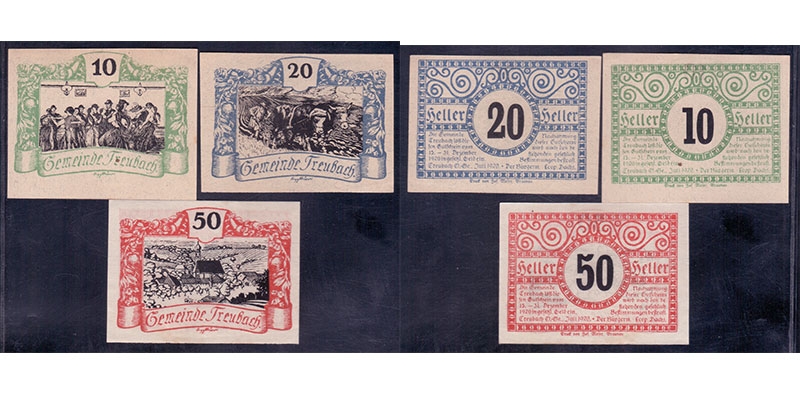 OÖ Notgeld Gemeinde Treubach 1920