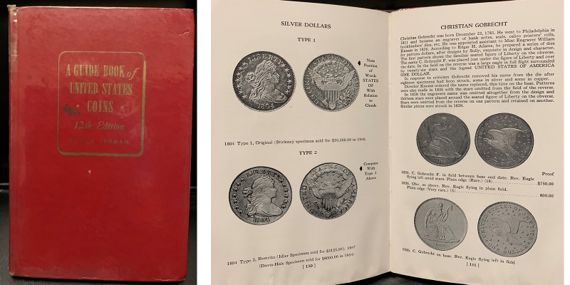 A Guide Book of United States coins 12th Edition